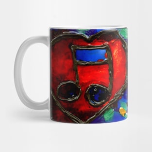 Musical Hearts Mug